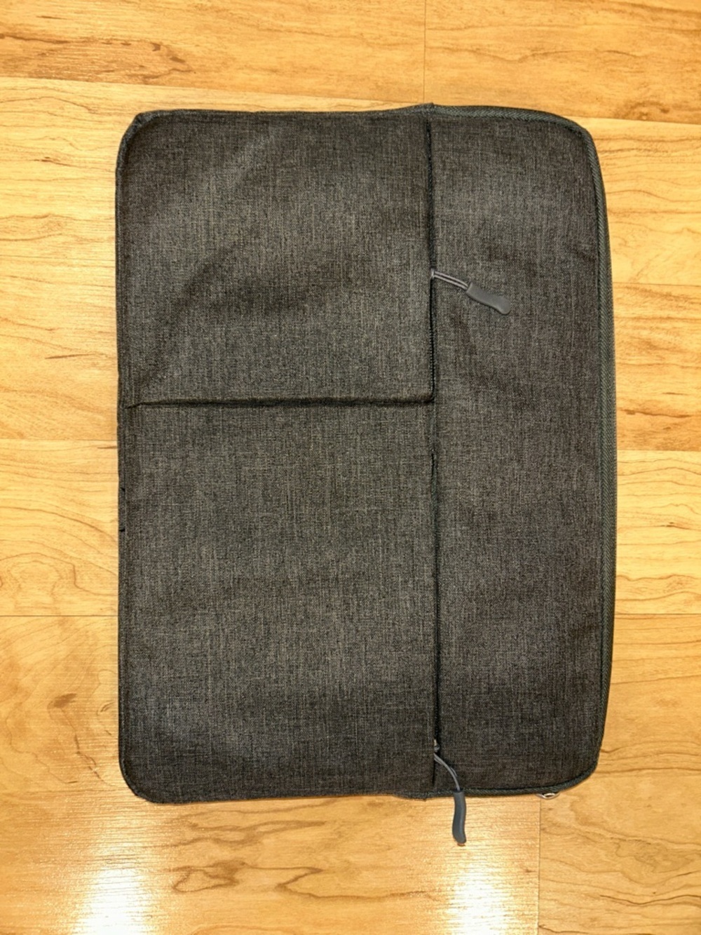 Gray Laptop Sleeve with Front Pocket - Unbranded